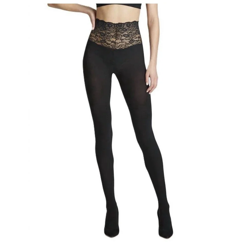 Commando The Sexy Ultimate Opaque Tights In Black Sz M New
